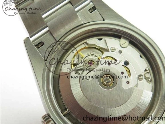 Blue 36mm Perpetual Dial Edition BP Best Bracelet 126000 Dark Oyster on SS 0412